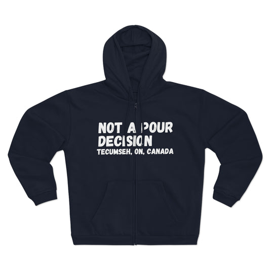 Go Out and Do - Unisex Hooded Zip Sweatshirt